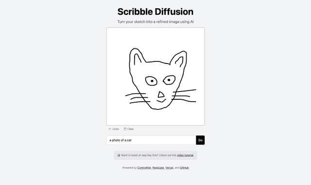 Scribble Diffusion