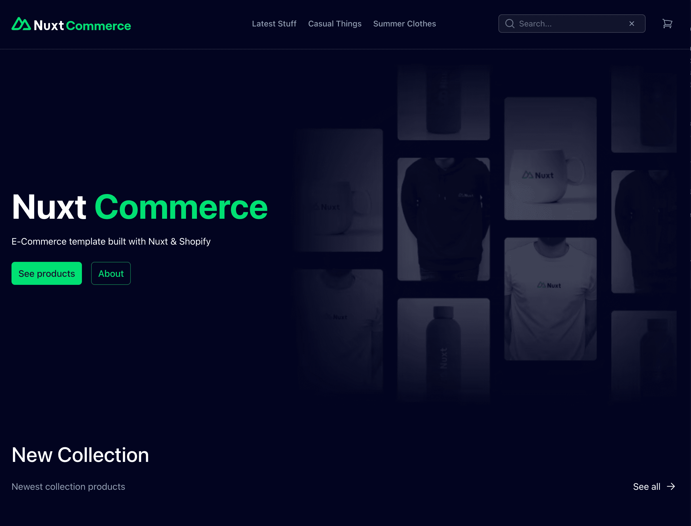 Nuxt Commerce