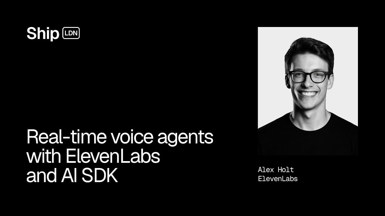 Real-time voice agents with ElevenLabs and AI SDK