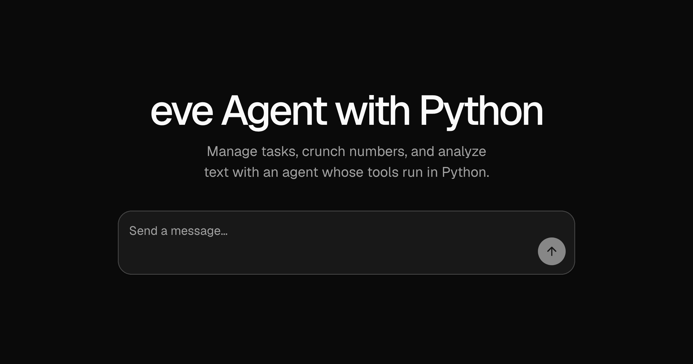eve Agent with Python thumbnail