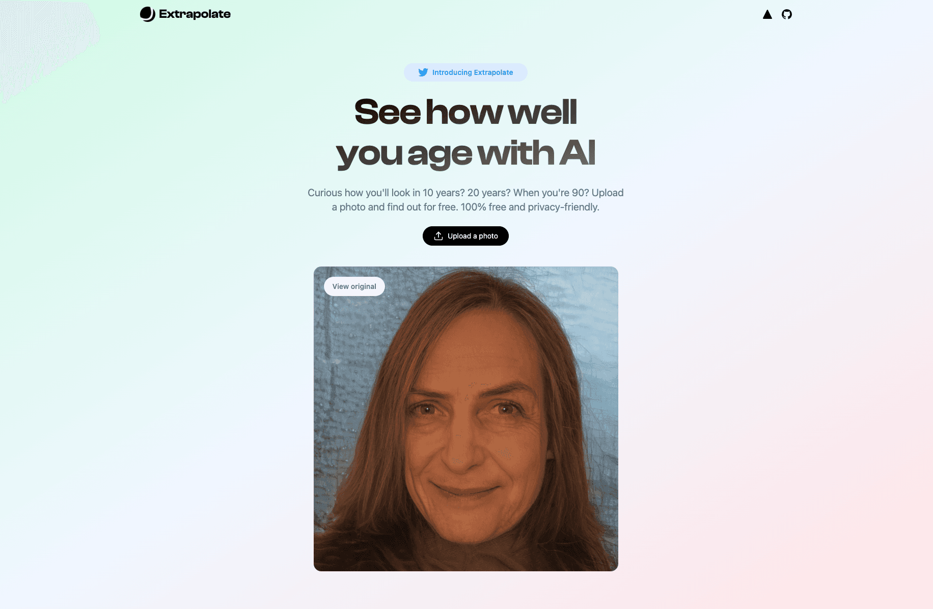 Extrapolate – AI Aging App thumbnail